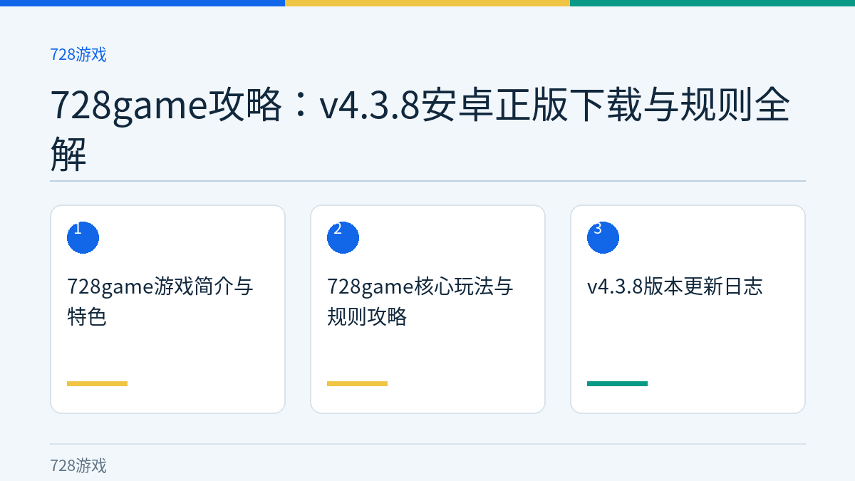 728game攻略：v4.3.8安卓正版下载与规则全解文章内容示意图
